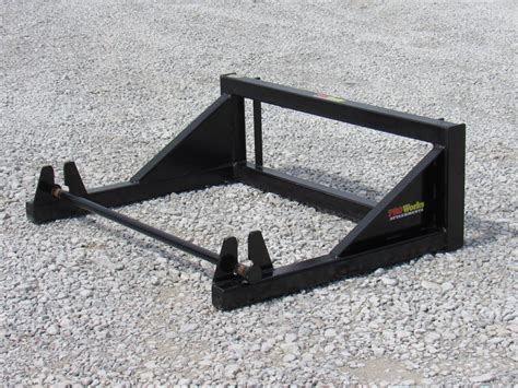 skid steer attachment to unroll plastic|Sod Roller .